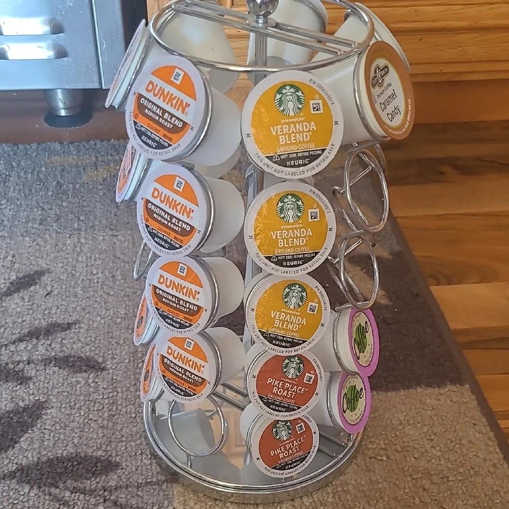 Coffee Pod Carousel with Assorted Pods - Picture 1 of 4